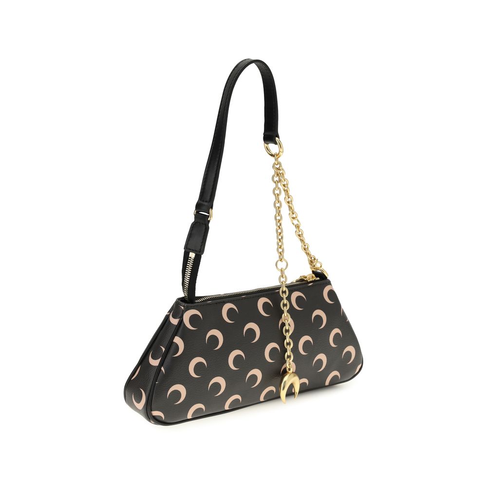 Marine Serre Cotton Leather & Polyester Shoulder Bag - Multicolor Patterned Jacquard Signature