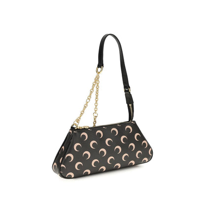 Marine Serre Cotton Leather & Polyester Shoulder Bag - Multicolor Patterned Jacquard Signature