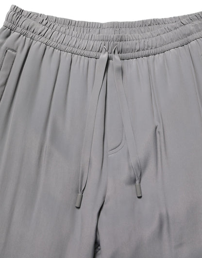 Dolce & Gabbana Gray Cotton Jogger Sweatpants Trouser Pants