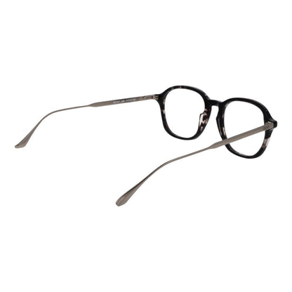 Eyeglasses Frames by Sandro for men in acetate black showcases a reflective silhouette, artfully incorporating a sophisticated black coloured frame with a distinct full-frame frame design.