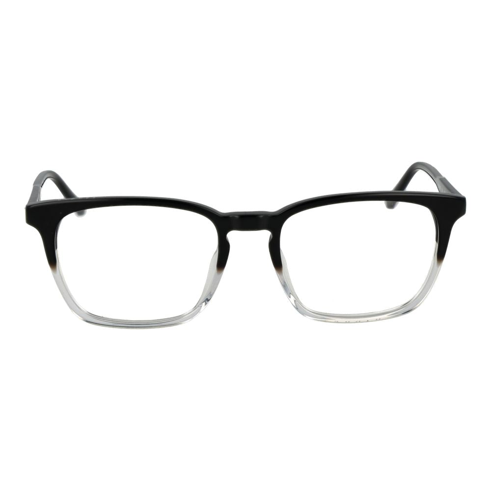 Eyeglasses Frames by Sandro for men in acetate black features an refined silhouette, showcasing the refined black coloured frame and sophisticated full-frame frame design.