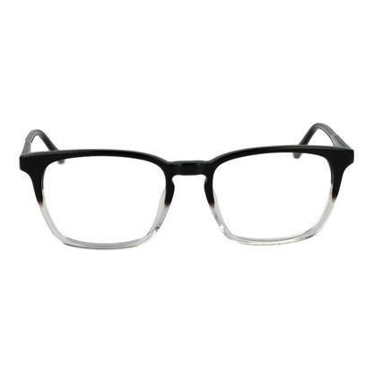 Eyeglasses Frames by Sandro for men in acetate black features an refined silhouette, showcasing the refined black coloured frame and sophisticated full-frame frame design.