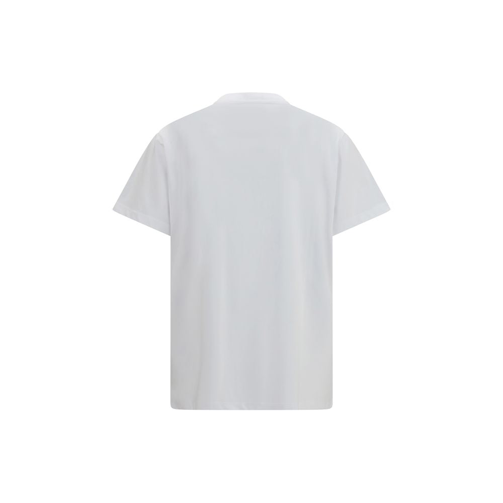 Sweatshirt by Ganni for women in cotton cherry, white & print features a unrivaled silhouette with a refined round neckline and unrivaled detailing for a sophisticated look.
