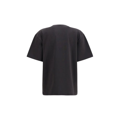 Sweatshirt by Ganni for women in cotton black & print features an enviable silhouette, showcasing a premium and refined round neckline for a truly enviable finish.