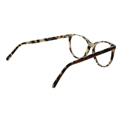 Eyeglasses Frames by Andy Wolf for women in acetate brown features an refined silhouette, showcasing a sophisticated brown coloured frame and refined full-frame frame design for a refined look.