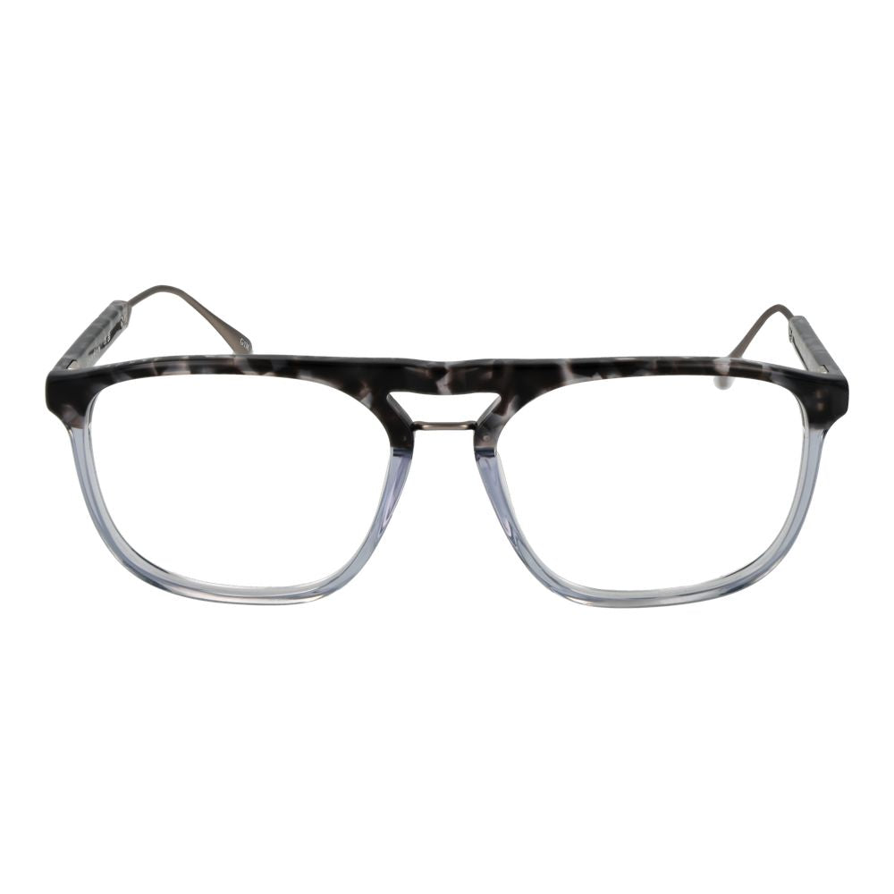 Eyeglasses Frames by Sandro for men in gray features an refined silhouette, showcasing a sophisticated gray coloured frame and refined full-frame frame design for a refined look.