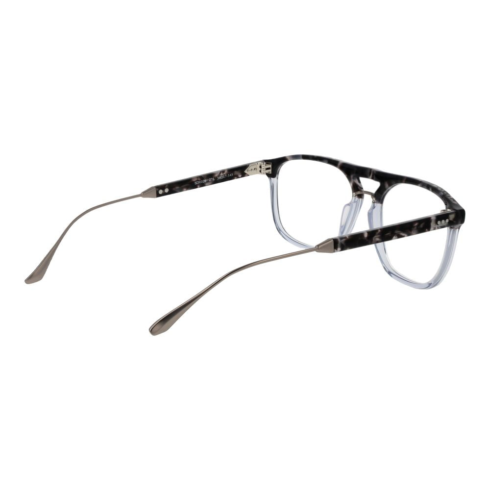 Eyeglasses Frames by Sandro for men in gray features a refined silhouette, showcasing a refined gray coloured frame and full-frame frame design for a sophisticated, premium look.