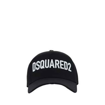 Baseball Cap by Dsquared² for men in cotton black & monogram presents a tailored silhouette, perfectly capturing the essence of Cotton Baseball Cap with its tailored finish and superior craftsmanship.