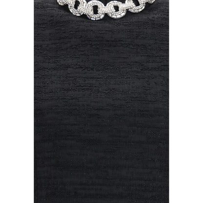 Dress by Valentino Garavani for women in polyamide cotton viscose & crystal black features an magnificent silhouette, artfully detailed with a magnificent and that flows into an magnificent midi.