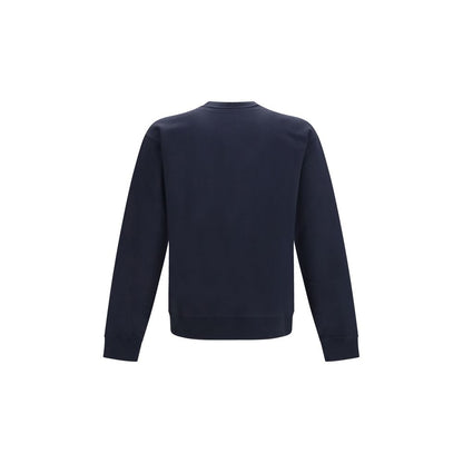 Sweatshirt by Valentino Garavani for men in cotton blue & signature features an exquisite silhouette, showcasing and crew neckline details for a exquisite look.