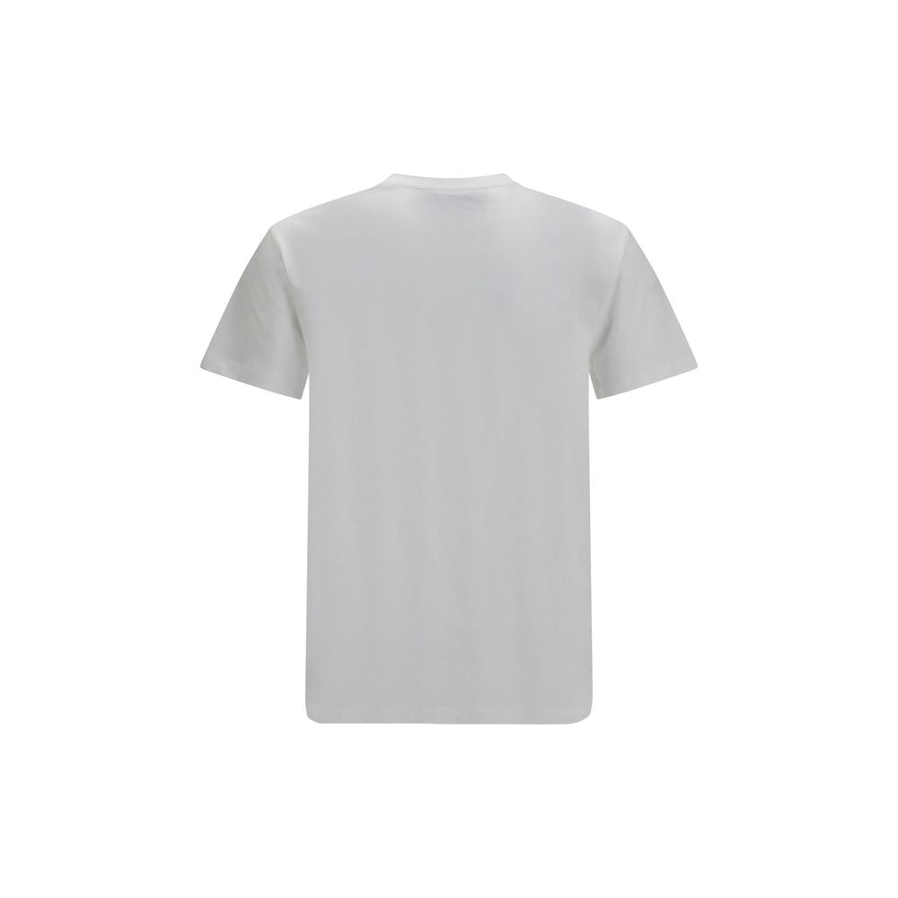 T-Shirt by Valentino Garavani for men in cotton white & signature features an edgy silhouette, meticulously detailed with a sophisticated and crew neckline for a truly edgy finish.