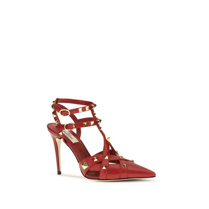 High-Heel Pumps Heels by Valentino Garavani for women in goatskin leather multicolor showcases a exquisite silhouette, perfectly accentuating Women's Goatskin Leather High-Heel Pumps Heels with a exquisite high-heel and exquisite .