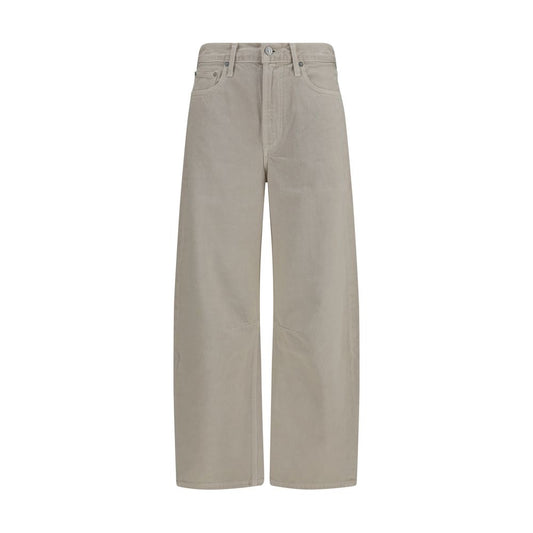 Jeans by Citizens of Humanity for women in denim cotton beige features a refined silhouette with a refined regular-fit, defined by a and a refined long for a refined finish.
