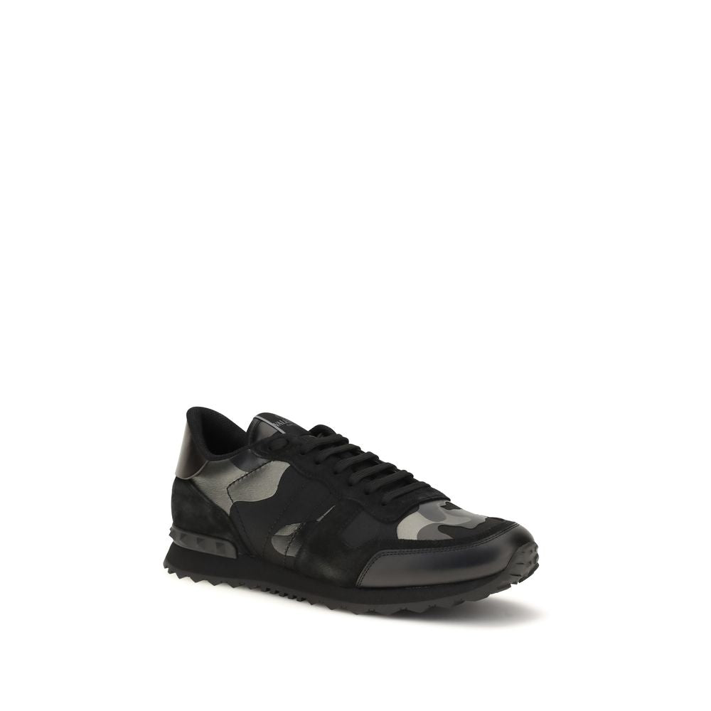 Athletic Sneakers Valentino Garavani men polyamide & bos taurus nappa calf leather black & camouflage featuring a avant-garde Men's Athletic Polyamide & Bos Taurus Nappa Calf Leather Sneakers design with a avant-garde athletic style for a refined finish.