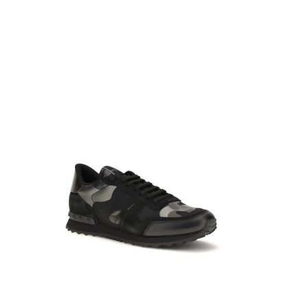 Athletic Sneakers Valentino Garavani men polyamide & bos taurus nappa calf leather black & camouflage featuring a avant-garde Men's Athletic Polyamide & Bos Taurus Nappa Calf Leather Sneakers design with a avant-garde athletic style for a refined finish.