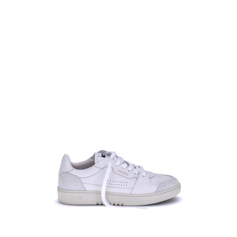 Sneakers by Axel Arigato for men in bos taurus calf suede leather white & signature presents a on trend silhouette from the Men's Low Top Bos Taurus Calf Suede Leather Sneakers collection, showcasing a on trend low-top style for an elevated aesthetic.