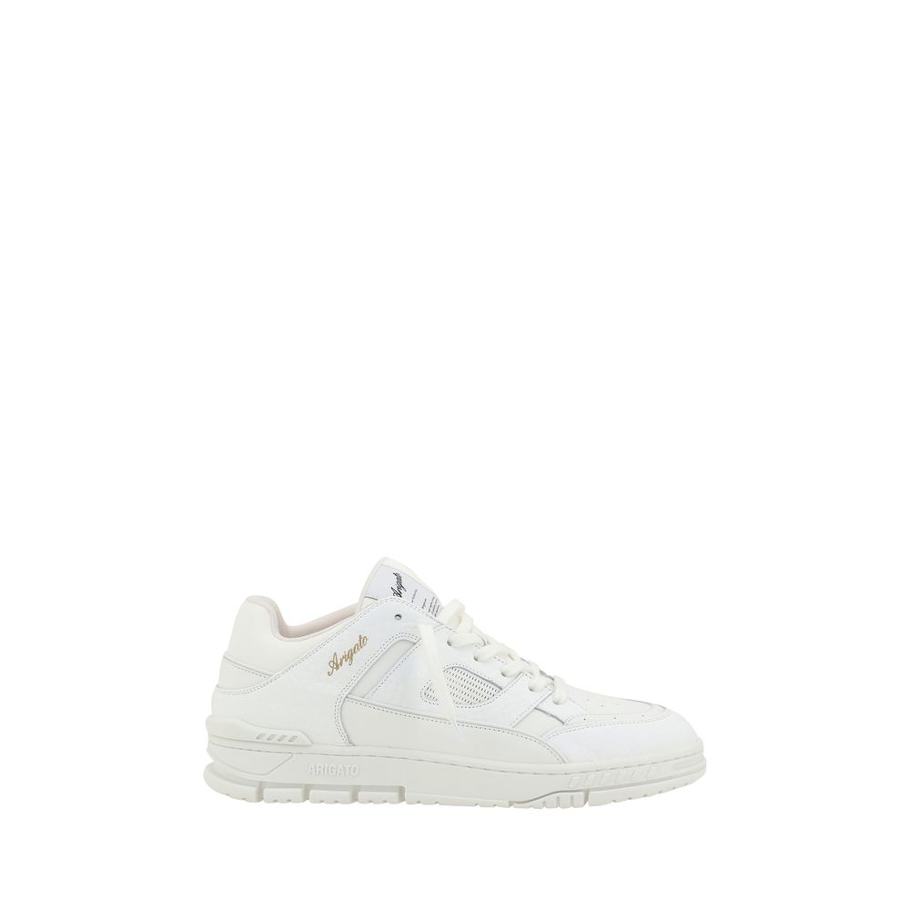 Sneakers by Axel Arigato for men in tu polyester polyurethane & bos taurus calf leather white, signature & monogram presents a impeccable silhouette as Men's Low Top TU Polyester Polyurethane & Bos Taurus Calf Leather Sneakers, expertly defined by a impeccable low-top style for a impeccable, high-fashion look.