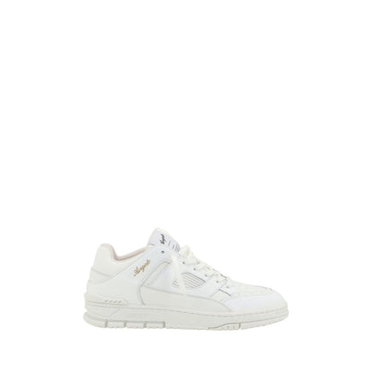 Sneakers by Axel Arigato for men in tu polyester polyurethane & bos taurus calf leather white, signature & monogram presents a impeccable silhouette as Men's Low Top TU Polyester Polyurethane & Bos Taurus Calf Leather Sneakers, expertly defined by a impeccable low-top style for a impeccable, high-fashion look.