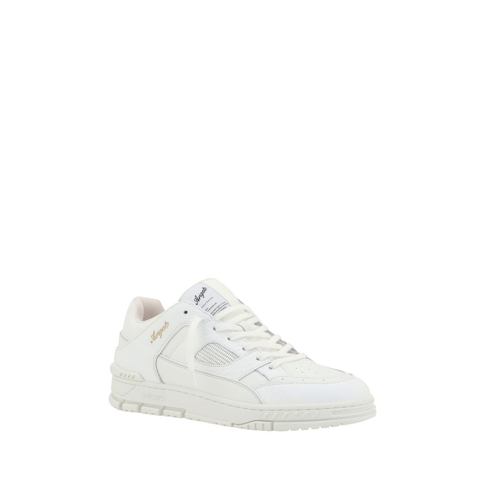 Sneakers by Axel Arigato for men in tu polyester polyurethane & bos taurus calf leather white, signature & monogram presents a sumptuous silhouette, artfully capturing the essence of the Men's Low Top TU Polyester Polyurethane & Bos Taurus Calf Leather Sneakers with its sumptuous low-top style design.