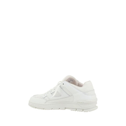 Sneakers by Axel Arigato for men in tu polyester polyurethane & bos taurus calf leather white, signature & monogram features an versatile design from the Men's Low Top TU Polyester Polyurethane & Bos Taurus Calf Leather Sneakers collection, highlighting a versatile low-top style for a premium, high-fashion look.