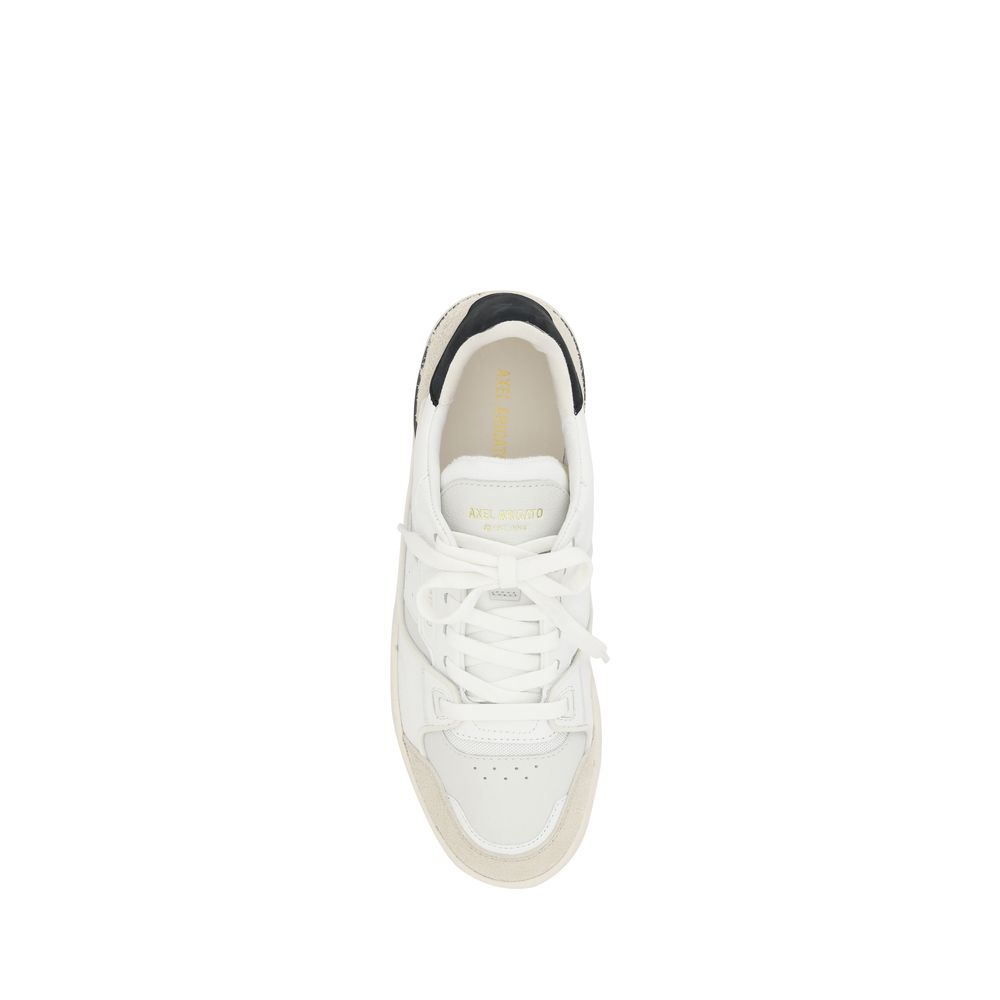Athletic Sneakers Axel Arigato men bos taurus calf suede leather white & signature featuring a avant-garde Men's Athletic Bos Taurus Calf Suede Leather Sneakers design with a avant-garde athletic style for a refined finish.