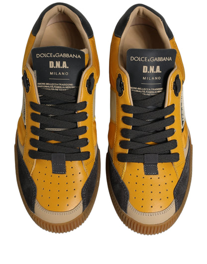Dolce & Gabbana Multicolor MIAMI Low Top Men Sneakers Shoes