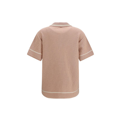 Blouse by Fendi for women in cotton multicolor & striped, featuring a nuanced and nuanced for a sophisticated finish.