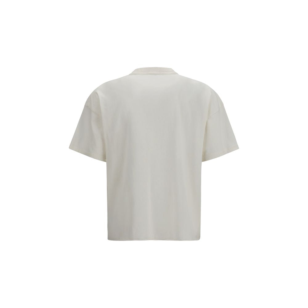 T-Shirt by Represent for men in cotton white & print showcases a fashionable silhouette, elegantly detailed with a fashionable and round crew neckline for a sophisticated, high-fashion look.