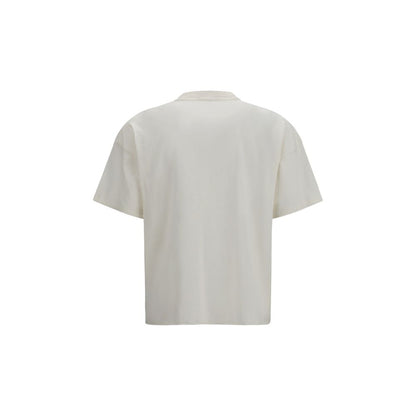 T-Shirt by Represent for men in cotton white & print showcases a fashionable silhouette, elegantly detailed with a fashionable and round crew neckline for a sophisticated, high-fashion look.