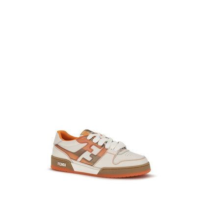 Athletic Sneakers by Fendi for men in grained & suede leather multicolor & transparent features an timeless silhouette from the Men's Athletic Grained & Suede Leather Sneakers collection, showcasing a timeless athletic style for a timeless look.