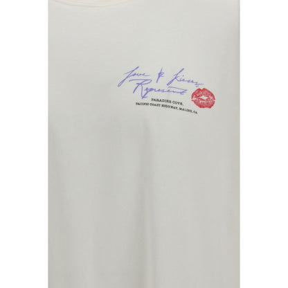 T-Shirt by Represent for men in cotton white & print showcases a fashionable silhouette, elegantly detailed with a fashionable and for a sophisticated, high-fashion look.