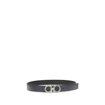 Belt by Ferragamo for men in bos taurus calf leather blue features an distinguished design, perfectly showcasing the sophisticated craftsmanship of this distinguished Gancini Bos Taurus Calf Leather Belt.
