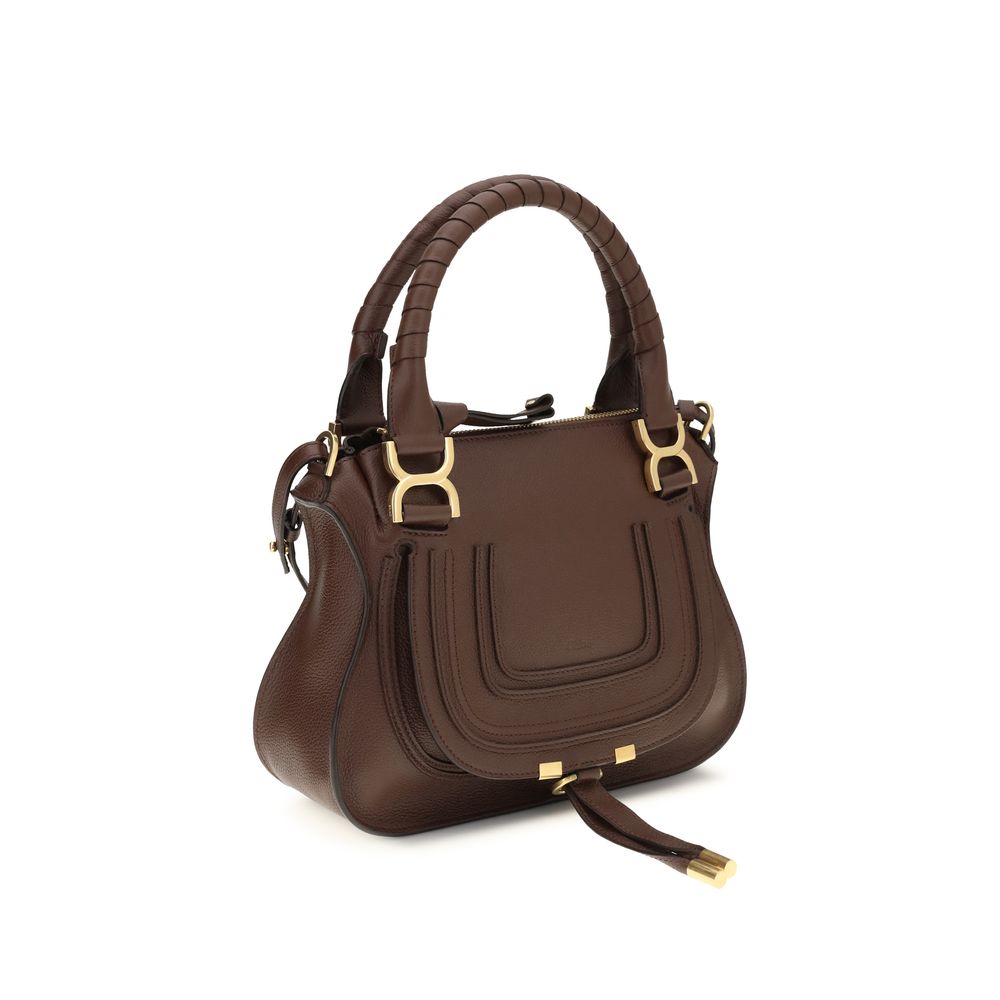 Flap Shoulder Bag by Chloé for women in bos taurus calf leather brown, signature & monogram features a distinguished silhouette, showcasing a secure flap & zipper and distinguished external-pockets with versatile shoulder-strap, handle & adjustable-strap for a distinguished finish.