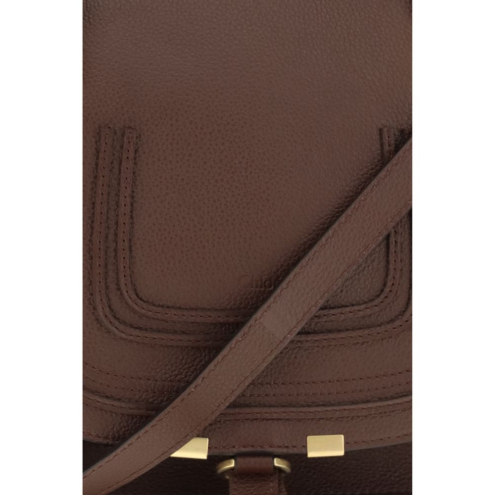 Flap Shoulder Bag by Chloé for women in bos taurus calf leather brown, signature & monogram features a distinguished silhouette, showcasing a secure flap & zipper and distinguished external-pockets with versatile shoulder-strap, handle & adjustable-strap for a distinguished finish.