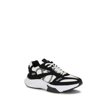 Athletic Sneakers by Valentino Garavani for men in suede leather gold, multicolor, signature-print & print showcases a architectural silhouette, artfully capturing the essence of the V Logo Men's Low Top Suede Leather Athletic Sneakers with its signature architectural low-top style construction.