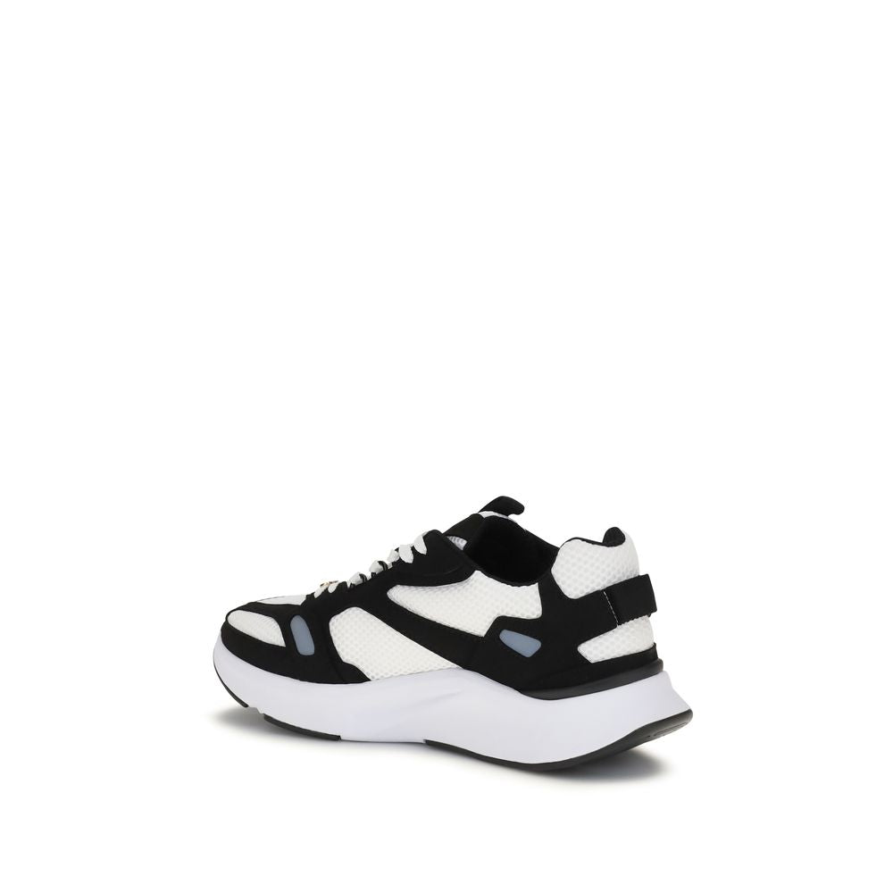 Athletic Sneakers by Valentino Garavani for men in suede leather gold, multicolor, signature-print & print presents a sleek silhouette, perfectly capturing the low-top style essence of V Logo Men's Low Top Suede Leather Athletic Sneakers with its sleek design and premium finish.