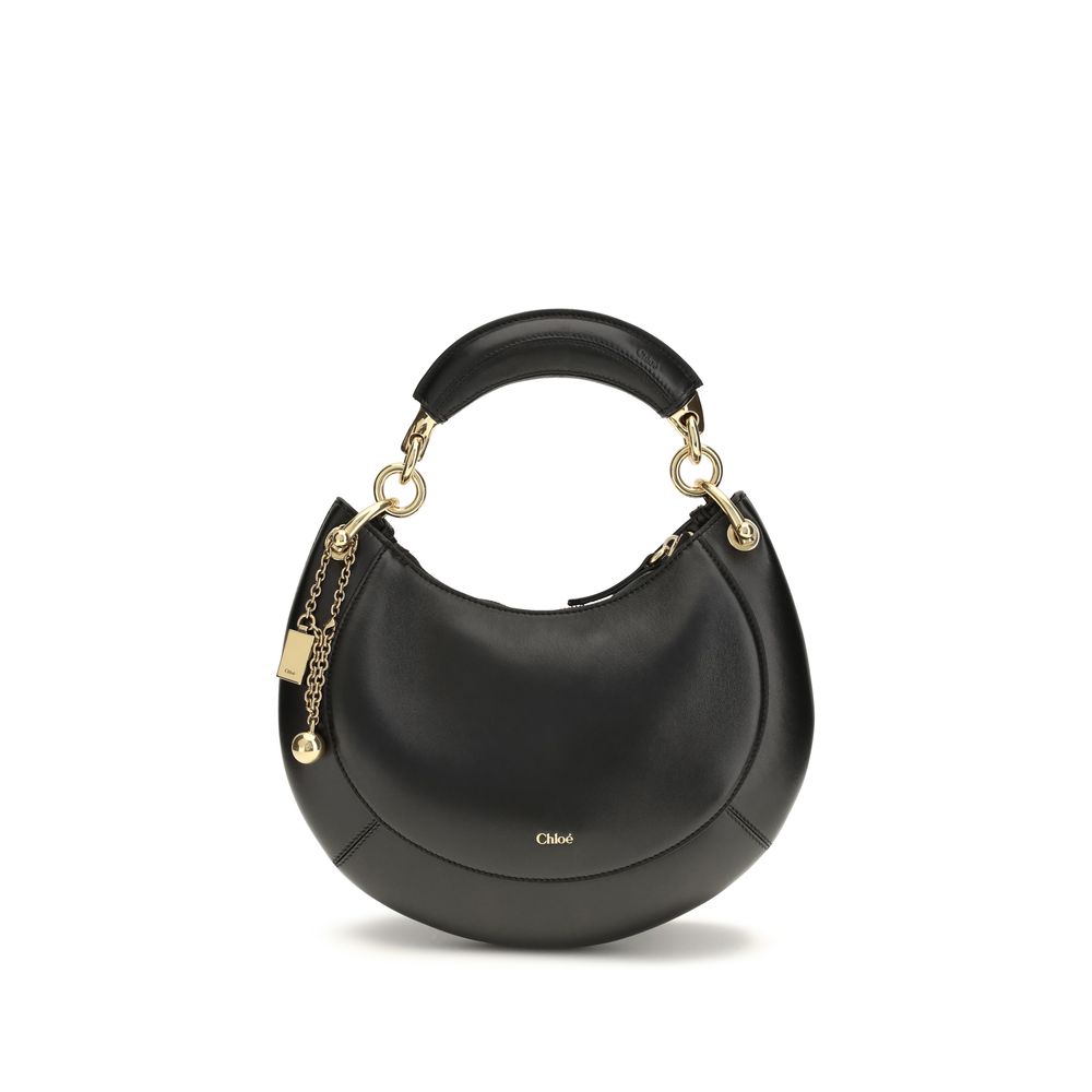 Shoulder Bag by Chloé for women in bio-acetate cotton & bos taurus calf leather black & signature features a effortless sophistication silhouette, secured by a buckle with ample cardholder and versatile shoulder-strap & adjustable-strap for a effortless sophistication finish.