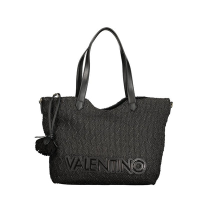 Mario Valentino Polyethylene Handbag - Black Print