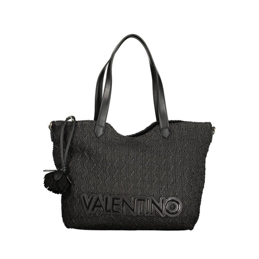 Mario Valentino Polyethylene Handbag - Black Print