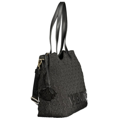 Mario Valentino Polyethylene Handbag - Black Print