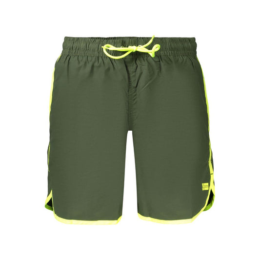 Swim Shorts by Norway 1963 for men in polyamide green & print presents a beach chic silhouette from the Men's Polyamide Swim Shorts collection, showcasing a beach chic cut for a refined poolside look.