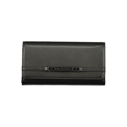 Mario Valentino Polyurethane Wallet - Black