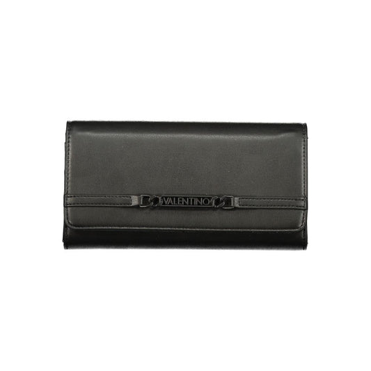 Mario Valentino Polyurethane Wallet - Black