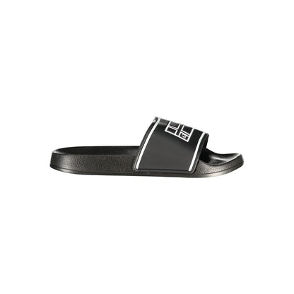 Slippers by Norway 1963 for men in polyethylene black, white & print presents a effortless silhouette, showcasing the elegant Men's Polyethylene Slippers design with its unique and sophisticated .