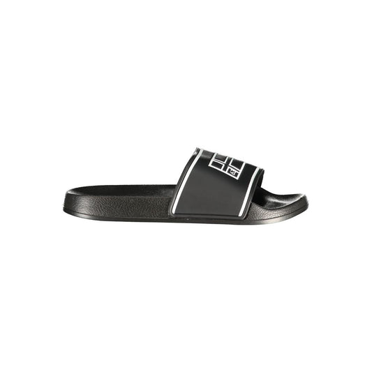 Slippers by Norway 1963 for men in polyethylene black, white & print presents a effortless silhouette, showcasing the elegant Men's Polyethylene Slippers design with its unique and sophisticated .