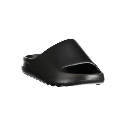 Sandals by Norway 1963 for men in polyethylene black & print showcases a sculptural silhouette as Men's Polyethylene Sandals, defined by a sculptural and sculptural for a sculptural look.