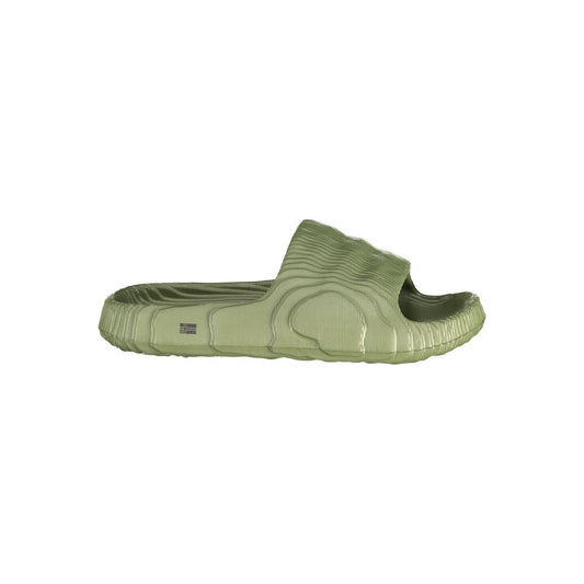 Sandals by Norway 1963 for men in polyethylene green & print features an statuesque silhouette from the Men's Polyethylene Sandals collection, showcasing a statuesque and elegant .