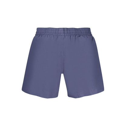 Swim Shorts by Nike for men in polyester blue & signature features an glamourous silhouette from the Men's Polyester Swim Shorts collection, highlighting a refined fit and glamourous cut for a premium poolside look.
