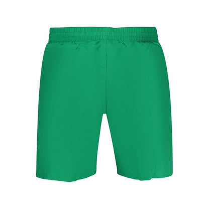 Swim Shorts by Nike for men in polyester green features an glamourous silhouette from the Waves Men's Polyester Swim Shorts collection, highlighting a refined fit and glamourous cut for a premium poolside look.
