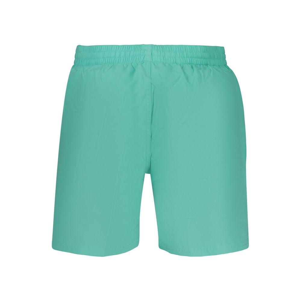 Swim Shorts by Nike for men in polyester azzurro & signature showcases a sculptural silhouette, expertly capturing the sophisticated essence of the sculptural Men's Polyester Swim Shorts design for a premium poolside look.
